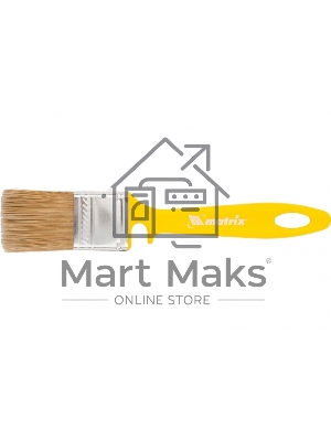 Кисть флейцевая для лаков, 35х10 мм, искусственная щетина, пластиковая рукоятка Matrix