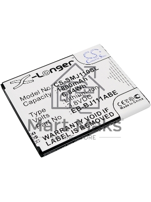 Аккумулятор CameronSinoCS-SMJ110SL EB-BJ111ABE для Samsung Galaxy J1 Ace, J1 Ace Neo 3.8V / 1800mAh / 6.84Wh