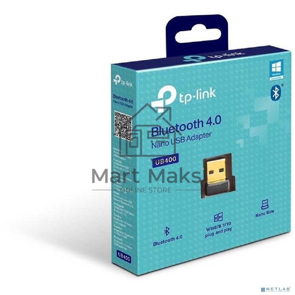 Сетевой адаптер Bluetooth TP-Link UB400 USB 2.0