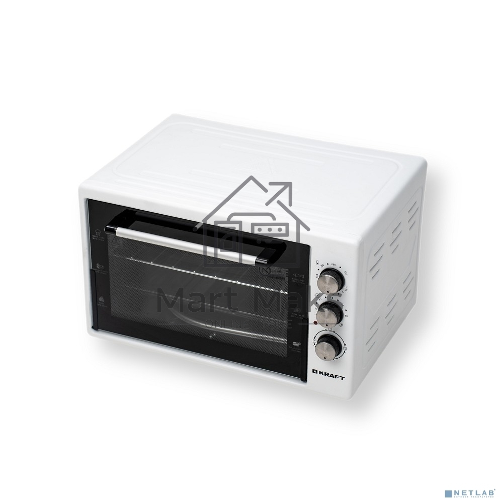 Мини-печь Kraft KF-MO3800W белая