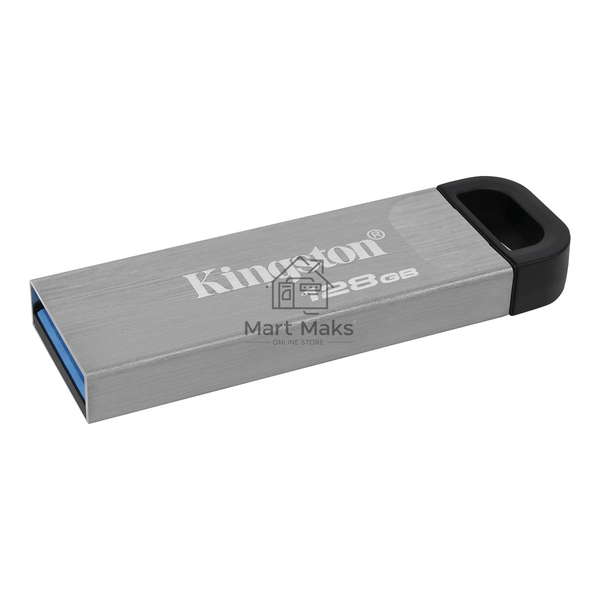 Флешка USB R/W R/W Kingston 128Gb DataTraveler KYSON <DTKN/128GB>, (USB 3.2, 200 МБ/с при чтении, 60 МБ/с при записи)