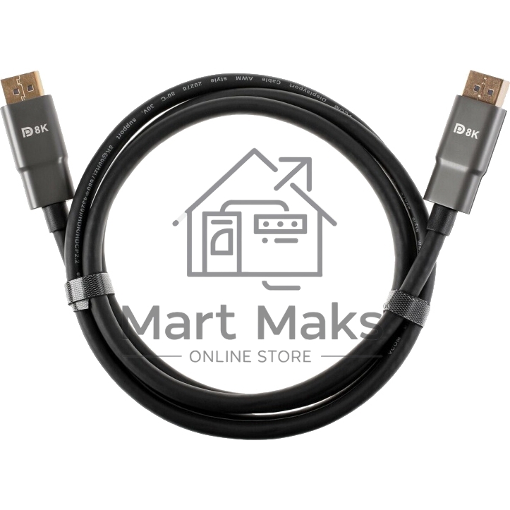 Кабель соединительный DISPLAY PORT v1.4, 8K@60Hz, 1.5m iOpen (Aopen/Qust) <ACG633-1.5M>