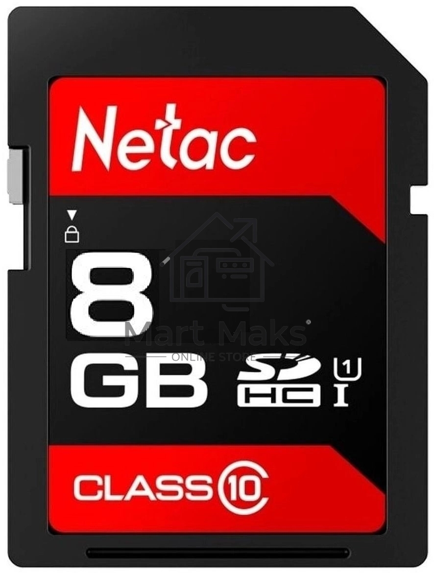 Флеш карта SDHC 8GB Netac P600 <NT02P600STN-008G-R>
