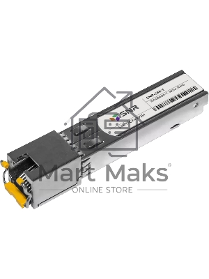 Модуль SNR Оптический модуль SFP-T, 10/100/1000Base-T (1 GbE), UTP, RJ45, up to 100m