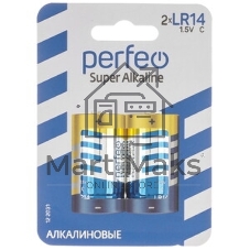 Батарейка Perfeo R14/2SH Dynamic Zinc