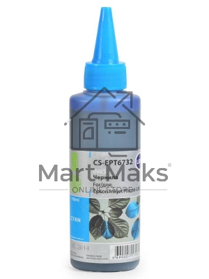 Чернила Cactus CS-EPT6732 голубой (100мл) Epson L800