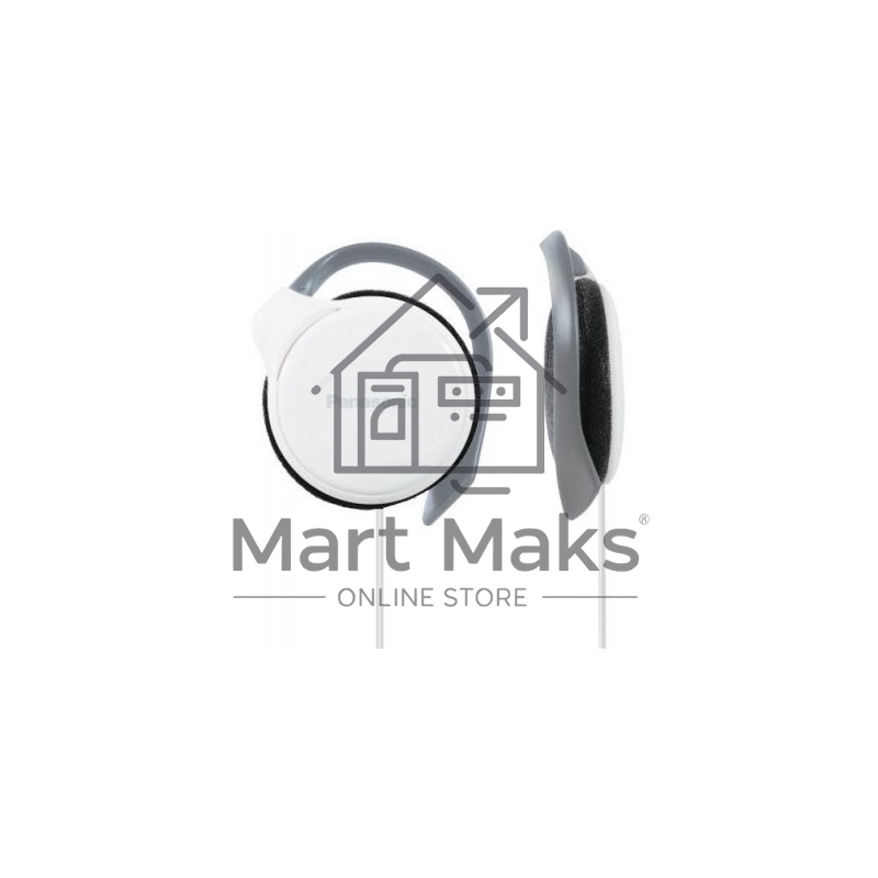 Наушники накладные Panasonic RP-HS46E-W 1.1м белый проводные (крепление за ухом)