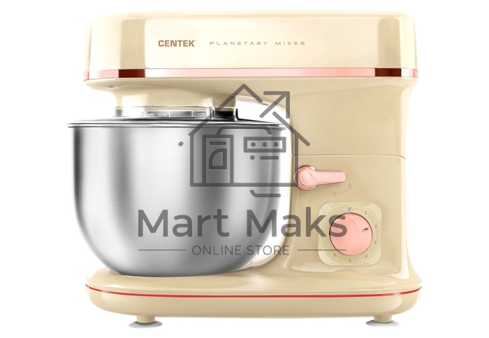 Миксер планетарный Centek CT-1139 бежевый