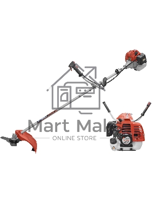 Триммер бензиновый Парма ПРАКТИК БТК-033 900Вт 1.2л.с. неразбор.штан. реж.эл.:леска/нож