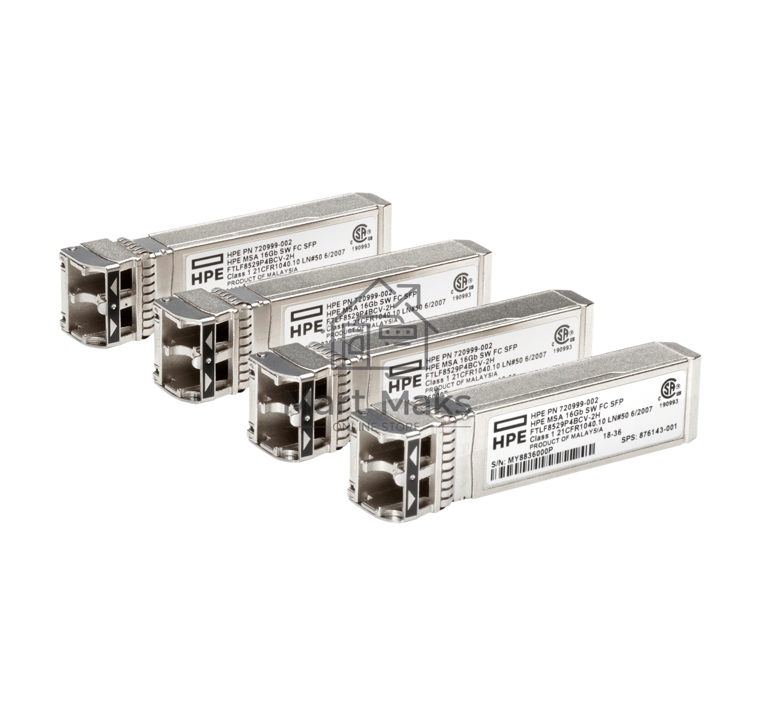 Трансивер 16Gb Short Wave Transceiver Kit 4 Pk for MSA2050/2052 only (Q1J00A, Q1J01A, Q1J02A, Q1J03A)