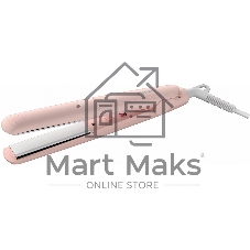 Набор для укладки волос Фен Philips BHP398/00 розовый, 1600 Вт, компактный + выпрямитель