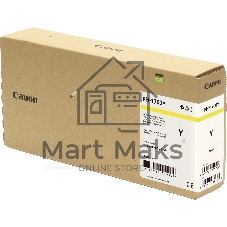 Картридж струйный Canon PFI-1700 Y (0778C001) желтый, 700 мл., для imagePROGRAF Pro-2000, Pro-4000, Pro-4000S, Pro-6000S
