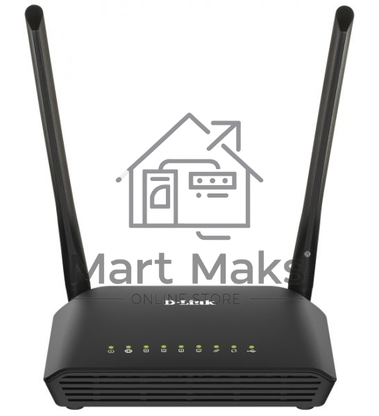 Роутер беспроводной D-Link DIR-620S/RU/B1A N300 черный