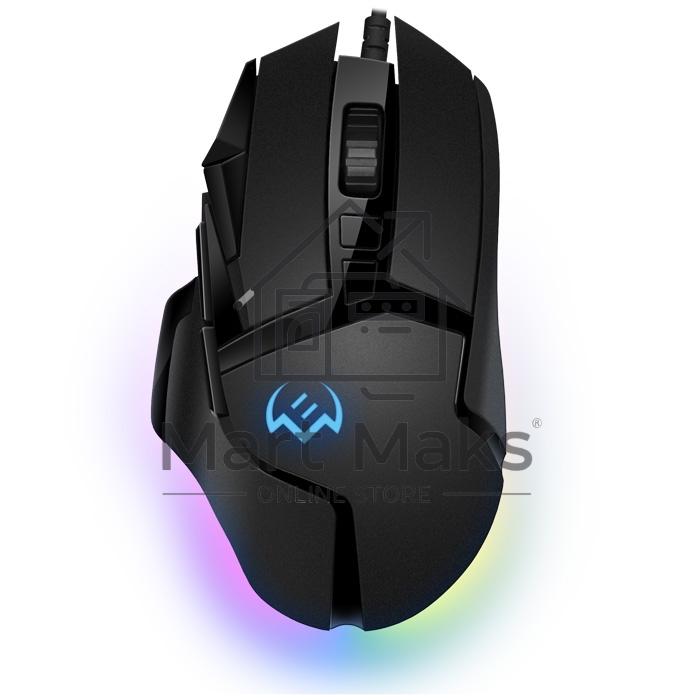 Мышь проводная SVEN RX-G975 черный, 10000 dpi, USB, кнопки - 10