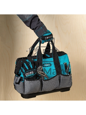 Сумка для инструмента Handwerker, 26 карманов, пластик. дно, наплечный ремень, 400х225х310мм Gross