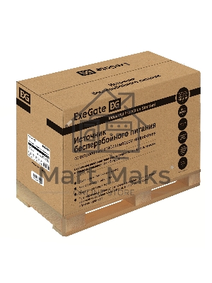 Источник бесперебойного питания (инвертор, синус, для котла) ExeGate SineTower SN-5000.LCD.AVR.2SH.1C13.T.RJ.USB 5000VA/4000W, чистая синусоида, LCD дисплей, AVR, 2*Schuko+1*C13+1*ternimal, RJ45/11, USB, линейно-интерактивный, черный