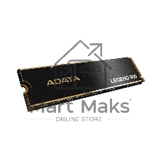 Накопитель SSD ADATA LEGEND 900, 2000Gb, PCIe 4.0 x4, 2280, NVMe, R/W 7000/5400, с радиатором