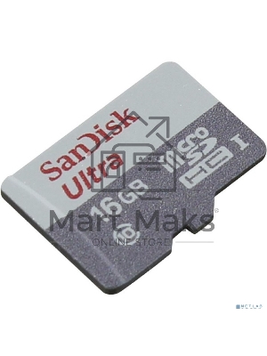 Флеш-накопитель Sandisk Ultra microSDHC 16Gb 80Mb/s Class 10