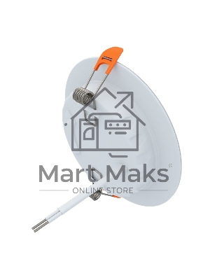 Панель светодиодная встраиваемая круглая 6Вт 230В 6500К 420Лм 95мм белая IP20 LAMPER