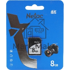 Флеш карта SDHC 8Gb Netac P600 NT02P600STN-008G-R