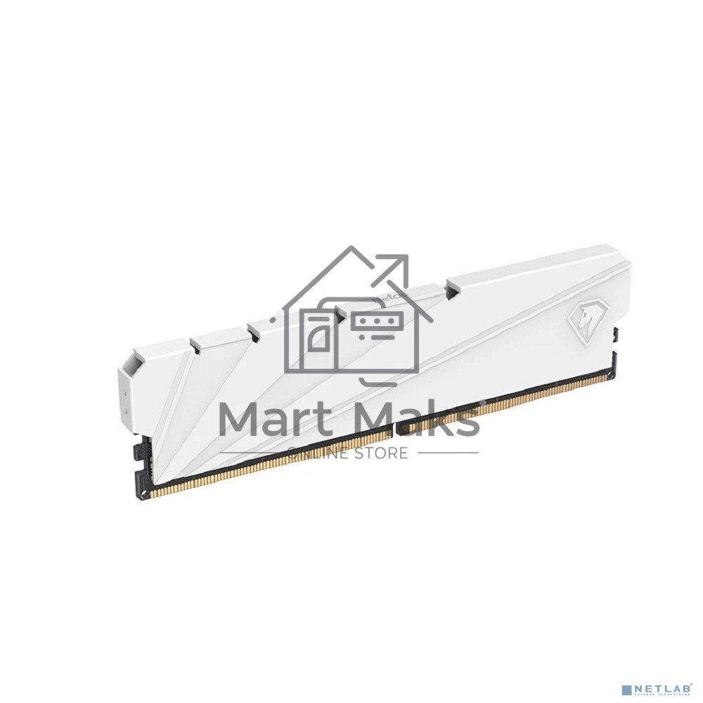 Оперативная память NETAC Shadow S, DDR4, 32Gb (2x16 GB), 3200 MHz, CL16, DIMM, радиатор, белый