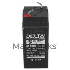 Батарея Delta DT 6023(2,3 А\ч, 6В) свинцово- кислотный аккумулятор