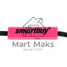 Проводные наушники Smartbuy Fit SBH-410 черный/розовый, внутриканальные, Jack 3.5 мм