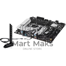 Материнская плата ASUS PRIME B760M-A WIFI II, LGA 1700, Intel B760, 4xDDR5, 4xSATA, 2xM.2, 1xPCIe 5.0 x16, 2xPCIe 4.0 x16, 1xHDMI, 1xDP, 1x2.5Gb LAN, Wi-Fi 6E, Bluetooth 5.4, 2xUSB-A 10Gbps, 4xUSB-A 2.0, 3x3.5 мм, 7.1, mATX