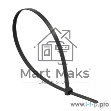 Хомут EKF plc-fl-ctsb-3.6x200 P6.6 стандартный (ч), 3.6x200 (100шт) FlexLock PROxima