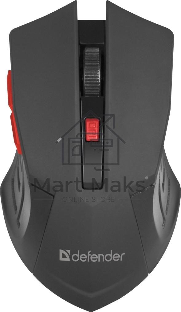 Мышь беспроводная Defender Accura MM-275 синий, 1600 dpi, радиоканал, USB, кнопки - 6