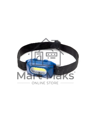 Фонарь налобный СОВ + улучшенный рефлектор, с ремнем, 3 х ААА