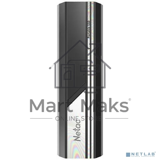 Внешнийнакопитель SSD Netac USB-C 500Gb NT01ZX10-500G-32BK ZX10 2.5