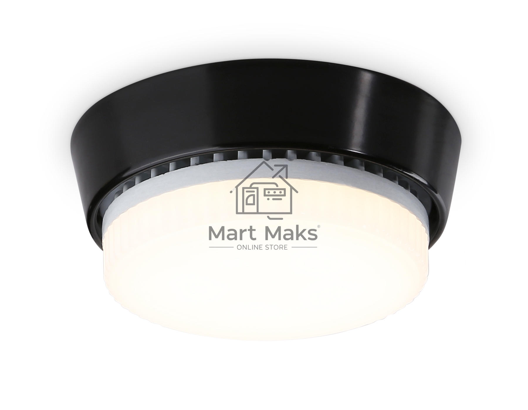 Светильник накладной G10189 BK черный GX53 max 12W D90*20