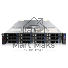 Серверная платформа Gooxi SL201-D12RE-G4 2u 12 bay platform with expander backplane, based on Intel Gen 4th; 2x 2.5