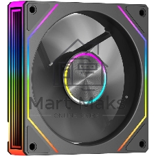 Вентилятор для корпуса Case Cooler PCCooler FG120 ARGb BK (120x120x25мм, 4-pin PWM, ARGb, 54CFM, 28.4dBA, 1800RPM, черный)