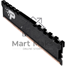 Оперативная память Patriot Signature Premium, DDR4, 16GB (1x16GB), 2666 MHz, CL19, с радиатором, чёрный