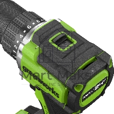 Дрель-шуруповерт Greenworks DD560 аккум. патрон:быстрозажимной (3708407CUA)
