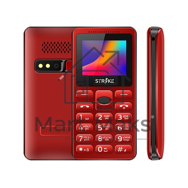 Мобильный телефон BQ Strike S10 черный SC6531E