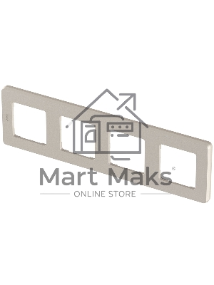 Рамка 4 поста шампань Inspiria