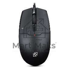 Мышь проводная Oklick 147M черный, 1600 dpi, PS/2, кнопки - 3