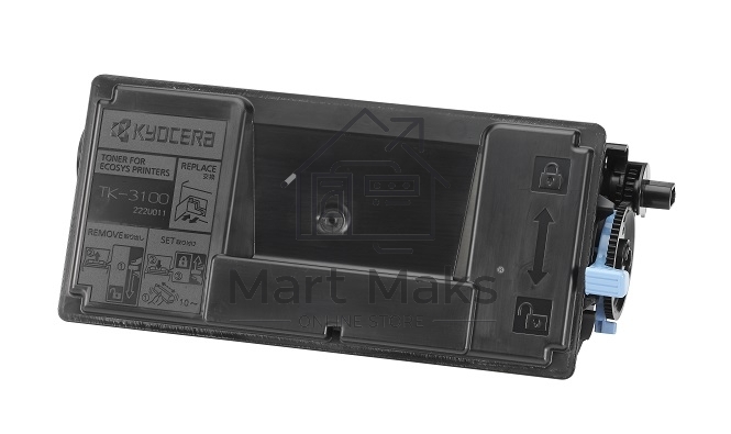 Картридж лазерный Kyocera TK-3100 (1T02MS0NL0) черный для FS-2100D/2100DN/M3040dn/M3540dn 12500 стр.
