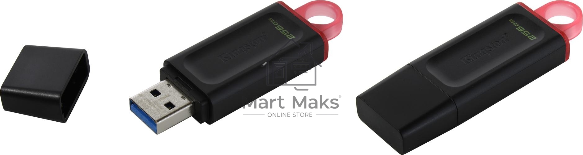 Флешка USB R/W R/W Kingston 256GB USB3.2 Gen1 DataTraveler Exodia (Black + Pink)