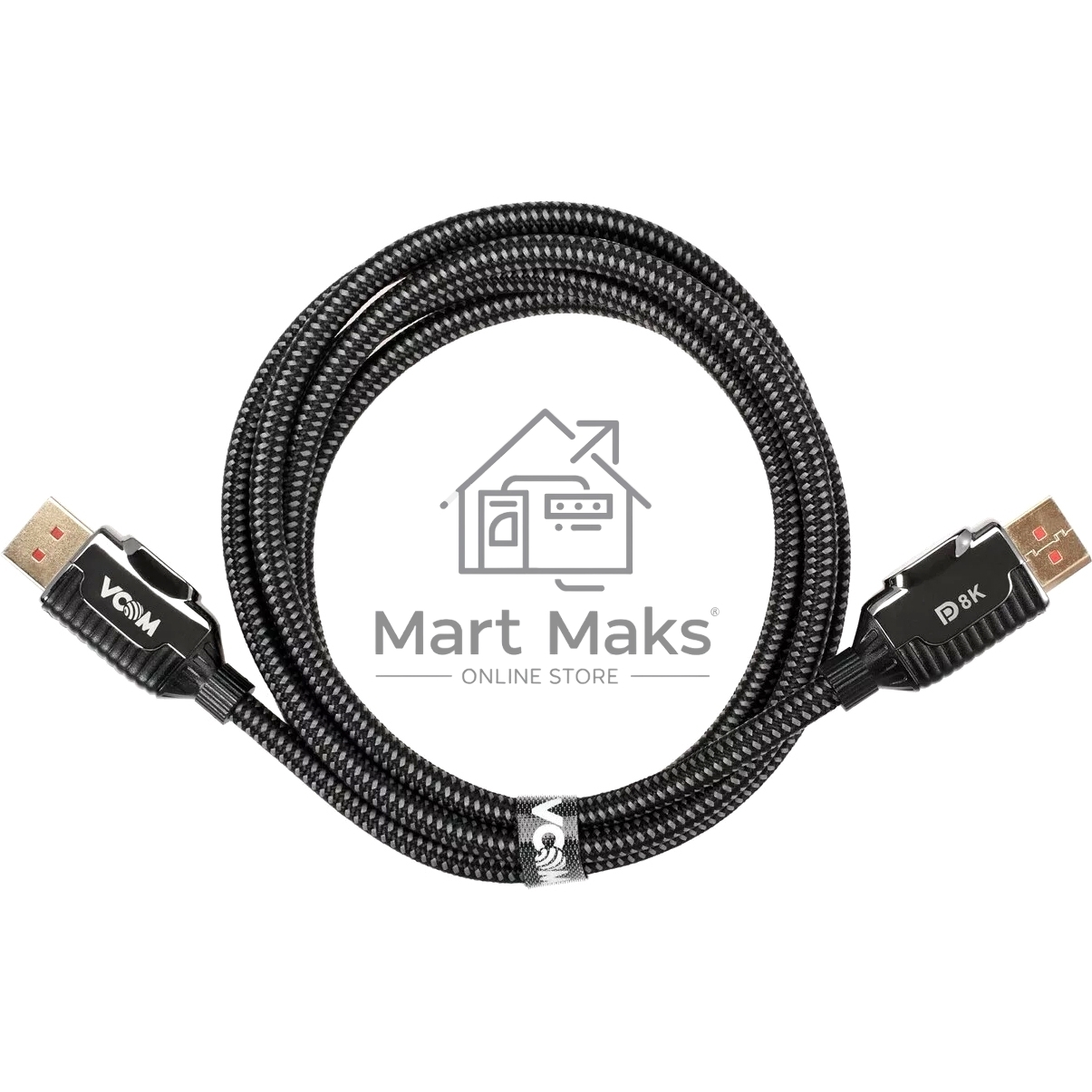 Кабель соединительный VCOM CG634-2M DISPLAY PORT v1.4, 8K@60Hz, 2m