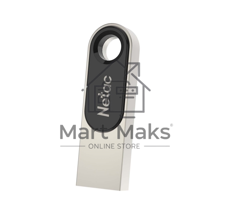 Флешка USB R/W R/W Netac U278 8Gb <NT03U278N-008G-20PN>, USB2.0, металлическая матовая
