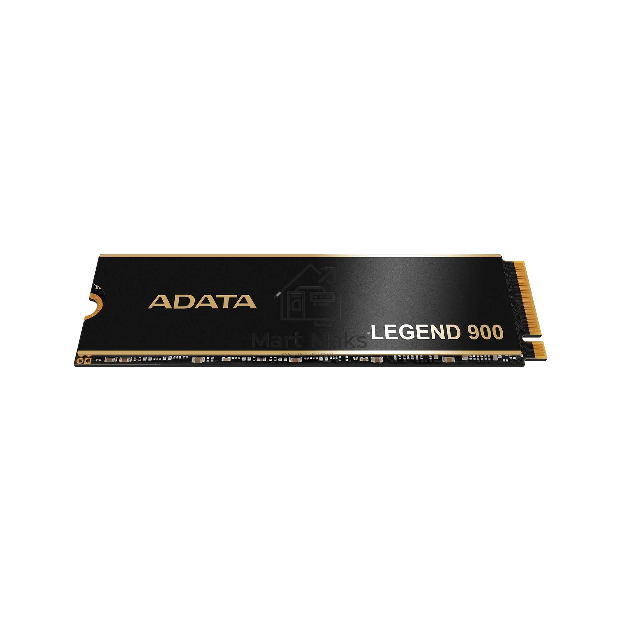 Накопитель SSD ADATA LEGEND 900, 2000Gb, PCIe 4.0 x4, 2280, NVMe, R/W 7000/5400, с радиатором