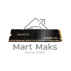 Накопитель SSD ADATA LEGEND 900, 2000Gb, PCIe 4.0 x4, 2280, NVMe, R/W 7000/5400, с радиатором