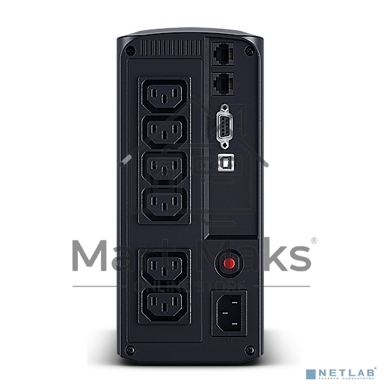 Источник бесперебойного питания UPS CyberPower VP1000EILCD Line-Interactive 1000VA/550W USB/RS-232/RJ11/45 (6 IEC С13)