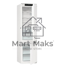 Встраиваемый холодильник Gorenje NRKI519141 белый двухкамерный 207/68 л морозилка снизу, No Frost