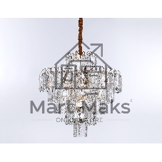 Светильник Ambrella light TR5233/12 SGD/CL/FR золото/прозрачный/белый матовый E27*12 max 40W D600*610