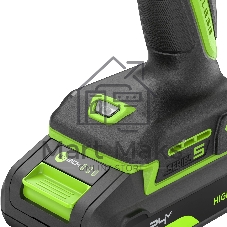 Дрель-шуруповерт Greenworks DD560 аккум. патрон:быстрозажимной (3708407CUA)